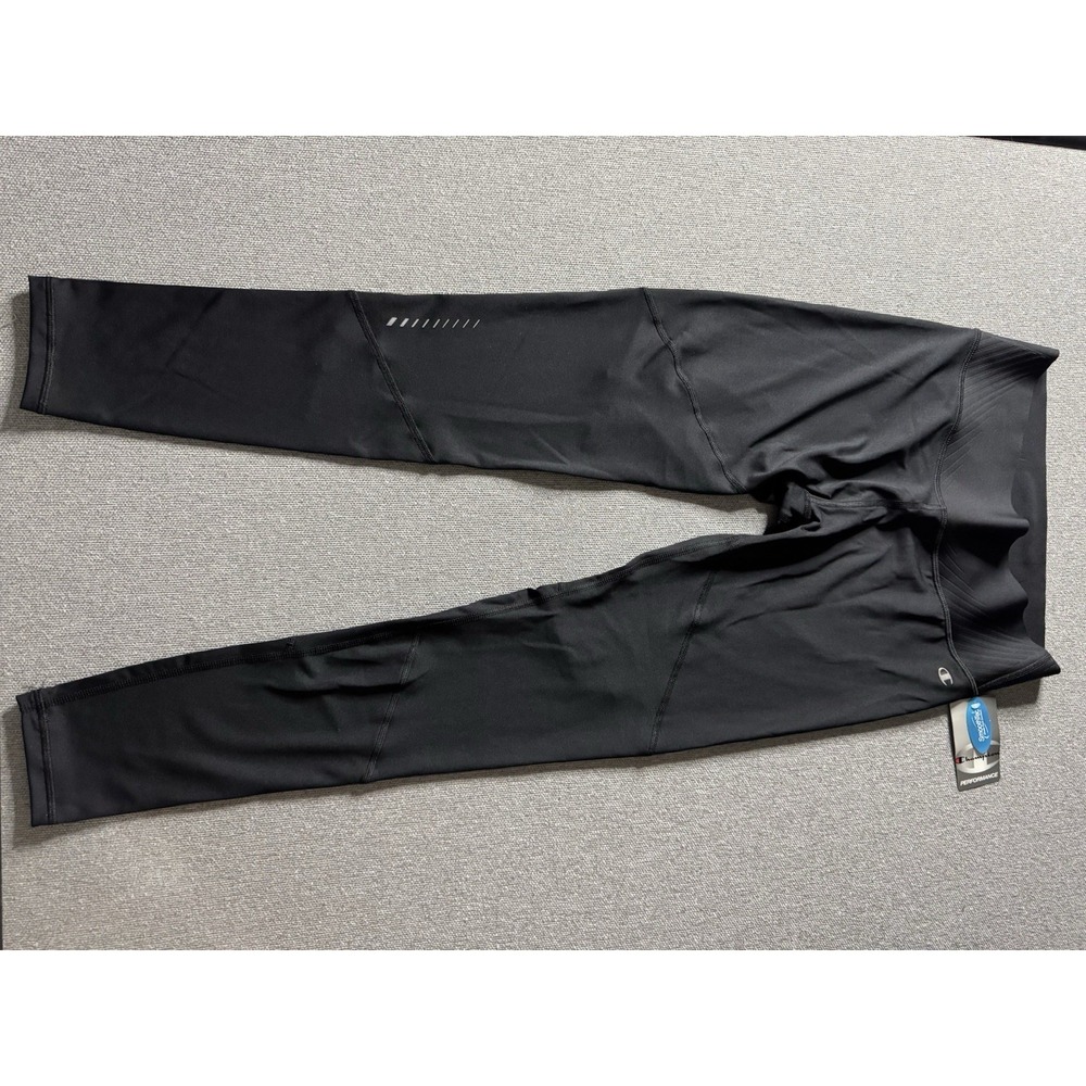 Champion SmoothTec Black Performance Pants Size L Exercise, Activewear, Yoga - Picture 3 of 13